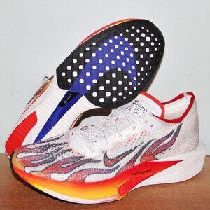 Nike ZoomX VaporFly Next% 3 'Ekiden Pack' Mens 13 White Habanero Red